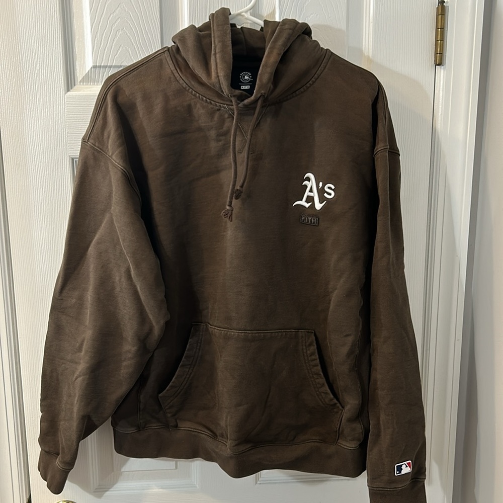 Kith Oakland A’s collaboration hoodie